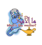 ムスリム猫と魔法のランプ（アラビア語）（個別スタンプ：23）
