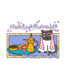 ムスリム猫と魔法のランプ（アラビア語）（個別スタンプ：28）