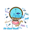 ムスリム猫と魔法のランプ（アラビア語）（個別スタンプ：36）