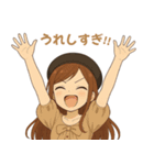 ゆるっとかわいい女の子スタンプ♪（個別スタンプ：11）