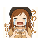 ゆるっとかわいい女の子スタンプ♪（個別スタンプ：13）