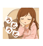 ゆるっとかわいい女の子スタンプ♪（個別スタンプ：15）