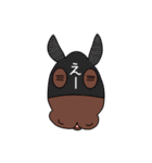 相づちを打つお馬さん③（個別スタンプ：1）