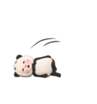 感情を伝えるパンダタオル【動く】（個別スタンプ：21）