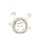 ハリネズミと推し活*緑（個別スタンプ：6）