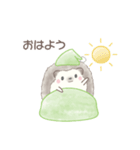 ハリネズミと推し活*緑（個別スタンプ：31）