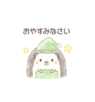 ハリネズミと推し活*緑（個別スタンプ：32）