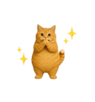 動く！おデブねこ（個別スタンプ：19）