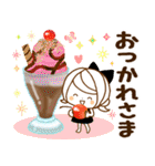 気くばり♡ゆるふわガール♥なが～く使える（個別スタンプ：16）
