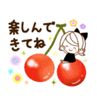 気くばり♡ゆるふわガール♥なが～く使える（個別スタンプ：23）