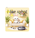 #robots are friends（個別スタンプ：7）