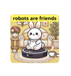 #robots are friends（個別スタンプ：8）