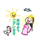 ありがとういっぱい～プチテラス～（個別スタンプ：5）