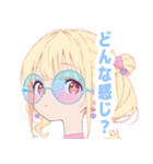 ラブリーサマーガールスタンプ（個別スタンプ：30）