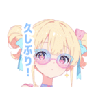 ラブリーサマーガールスタンプ（個別スタンプ：31）