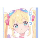 ラブリーサマーガールスタンプ（個別スタンプ：33）