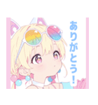ラブリーサマーガールスタンプ（個別スタンプ：39）