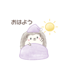 ハリネズミと推し活*紫（個別スタンプ：31）
