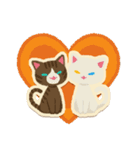 猫といっしょに ：日常編（個別スタンプ：5）
