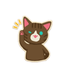 猫といっしょに ：日常編（個別スタンプ：10）