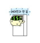 夏のハムスター（個別スタンプ：6）
