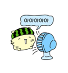 夏のハムスター（個別スタンプ：11）