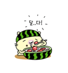 夏のハムスター（個別スタンプ：17）