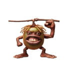ブサイクキウイのおもしろ返信（個別スタンプ：9）