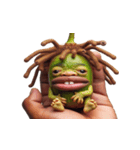 ブサイクキウイのおもしろ返信（個別スタンプ：16）