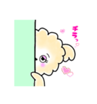 恋するトイプーの気づいてラブラブスタンプ（個別スタンプ：6）