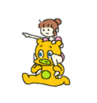 使えるくま 午（個別スタンプ：24）