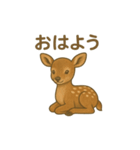 奈良公園のシカさんファミリー2025（個別スタンプ：7）