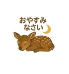 奈良公園のシカさんファミリー2025（個別スタンプ：10）