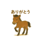 木曽郡のウマさんファミリー2025（個別スタンプ：9）