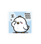 ひよこぽよちゃん まんまるスタンプ（個別スタンプ：2）