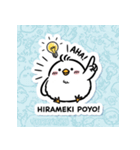 ひよこぽよちゃん まんまるスタンプ（個別スタンプ：40）