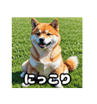 にっこり犬からガーン犬まで！表情40（個別スタンプ：1）