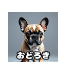 にっこり犬からガーン犬まで！表情40（個別スタンプ：38）