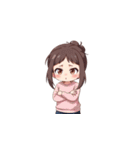 困惑している女の子たち（個別スタンプ：20）