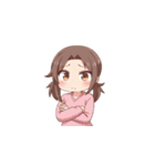 困惑している女の子たち（個別スタンプ：22）