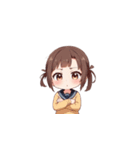 困惑している女の子たち（個別スタンプ：26）