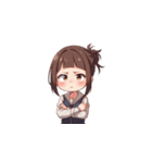 困惑している女の子たち（個別スタンプ：28）