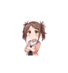 困惑している女の子たち（個別スタンプ：30）