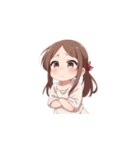 困惑している女の子たち（個別スタンプ：36）