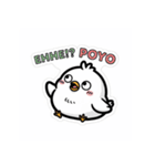 ひよこぽよちゃん ぷくぷくスタンプ（個別スタンプ：14）