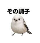 リアル癒し系シマエナガ応援スタンプ（個別スタンプ：12）