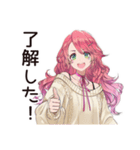 ズボラちゃんの日常☆（個別スタンプ：22）