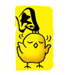 一文字ひよこ その1（個別スタンプ：13）