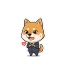 ビジネス柴犬シュウイチ第3弾スタンプ（個別スタンプ：5）