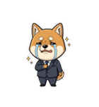 ビジネス柴犬シュウイチ第3弾スタンプ（個別スタンプ：10）